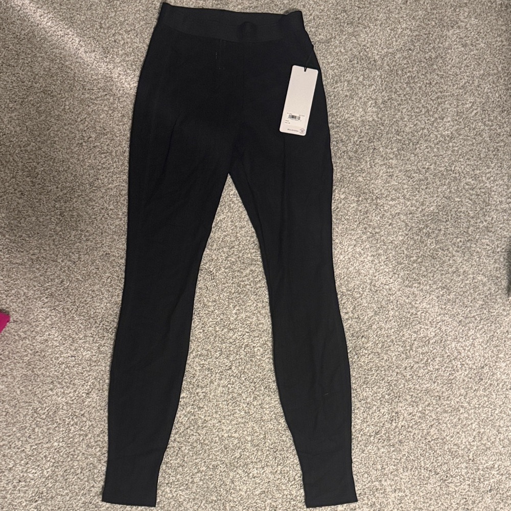 Black High-Waisted Leggings